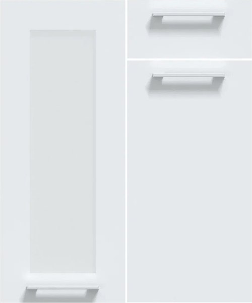 Кухонный гарнитур Интерлиния Мила Gloss 3.4-ПМ1