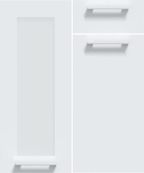 Кухонный гарнитур Интерлиния Мила Gloss 3.4-ПМ1