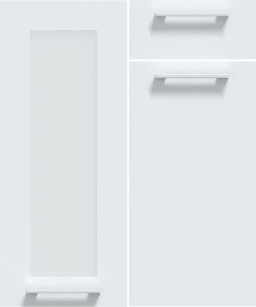 Кухонный гарнитур Интерлиния Мила Gloss 3.4-ПМ1