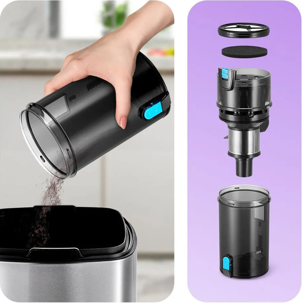 Вертикальный пылесос Kitfort КТ-5508