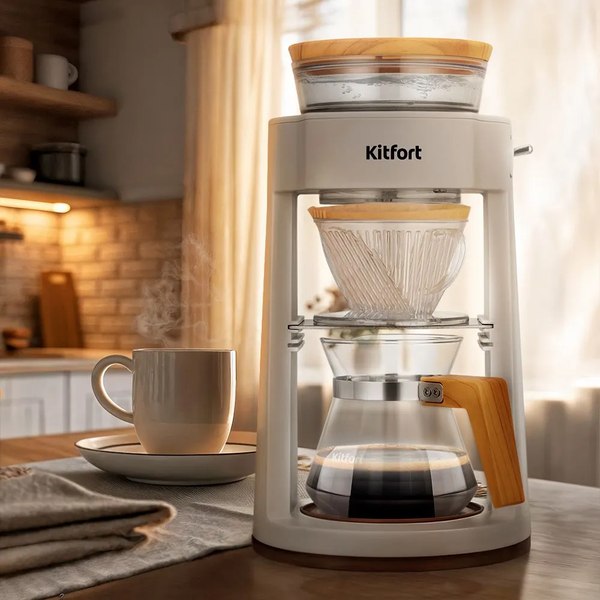Пуровер-кофеварка Kitfort КТ-7570