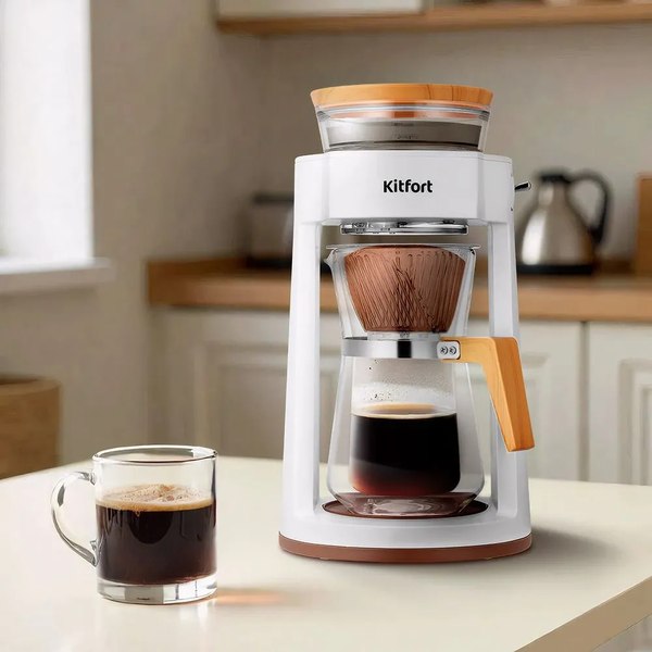 Пуровер-кофеварка Kitfort КТ-7573