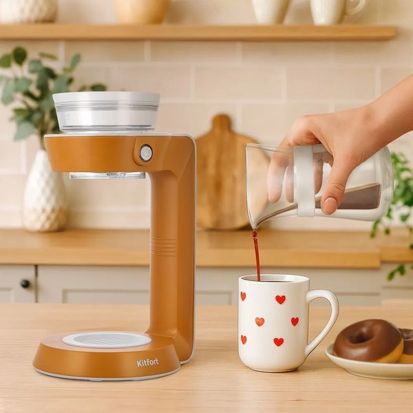 Пуровер-кофеварка Kitfort КТ-7575