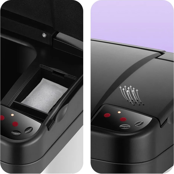 Сенсорное мусорное ведро Kitfort КТ-6805