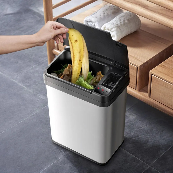 Сенсорное мусорное ведро Kitfort КТ-6805