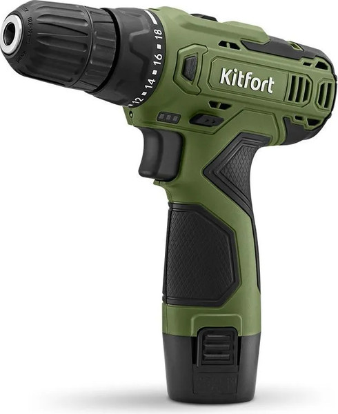 Аккумуляторная дрель-шуруповерт Kitfort КТ-6503 - фото