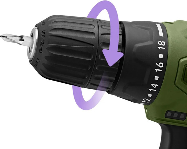 Аккумуляторная дрель-шуруповерт Kitfort КТ-6503