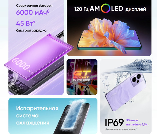 Смартфон Realme 14Т 5G 8GB/256GB