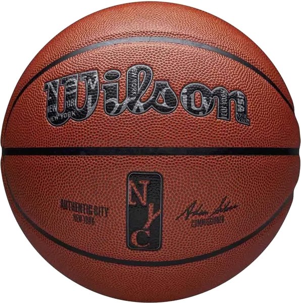 Баскетбольный мяч Wilson Nba Authentic City Nyc / WZ2016001XB7 - фото
