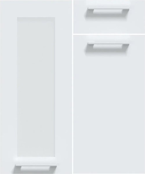 Кухонный гарнитур Интерлиния Мила Gloss 3.5-ПМ1-2