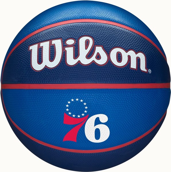 Баскетбольный мяч Wilson Nba Team Tribute Phi 76ers / WTB1300XBPHI - фото