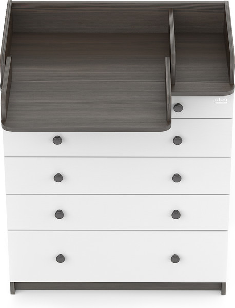 Комод пеленальный Атон Leo 805 с органайзером с шариковыми направляющими