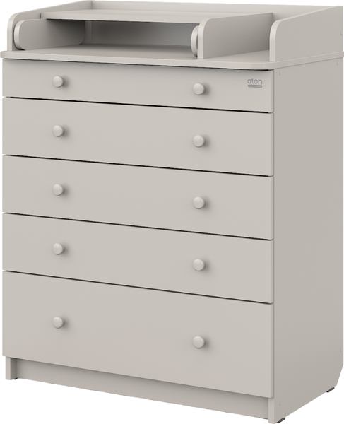 Комод пеленальный Атон Leo 805 с органайзером с шариковыми направляющими - фото