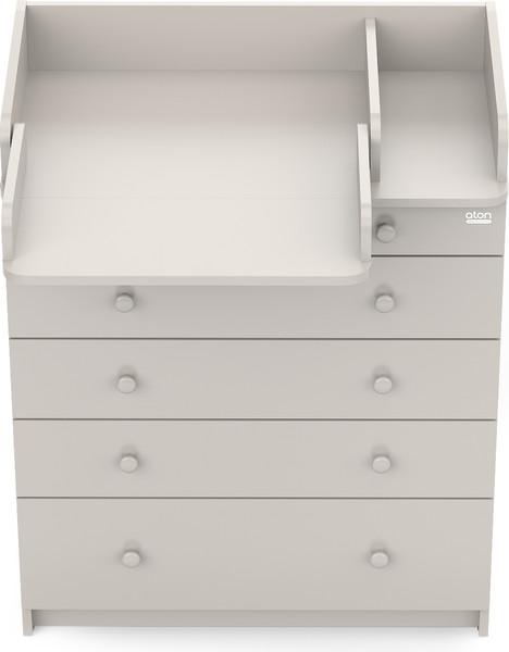 Комод пеленальный Атон Leo 805 с органайзером с шариковыми направляющими