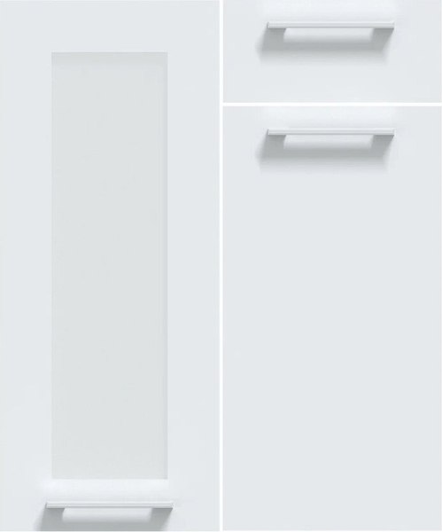 Кухонный гарнитур Интерлиния Мила Gloss 3.5-ПМ1-2