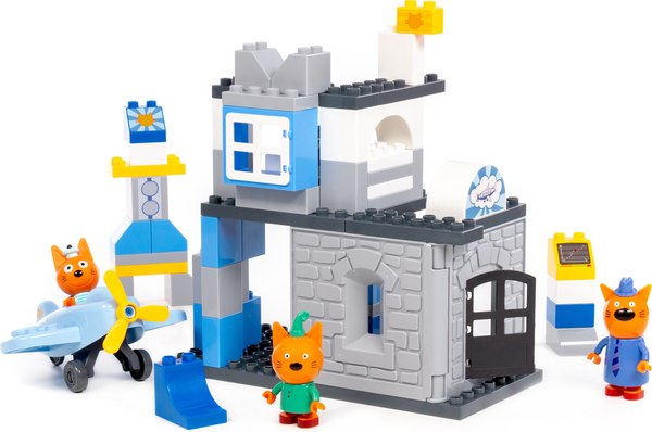 Конструктор Полесье Макси. Три кота. Аэродром / 70221