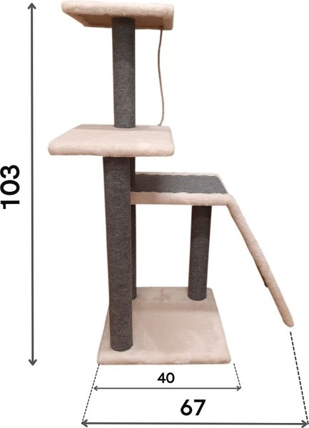 Комплекс для кошек Cat House Гром Лайт 1.03