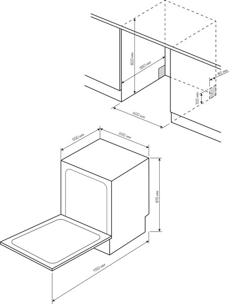 Посудомоечная машина Kuppersberg GIM 6095