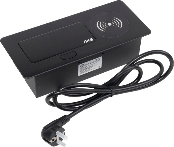 Блок розеточный AKS выдвижной Nova 5