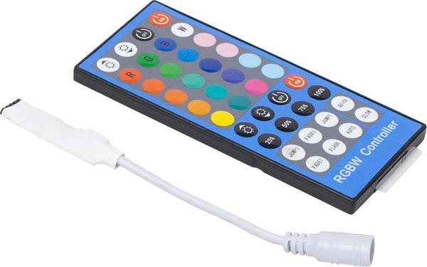 Контроллер для светодиодной ленты AKS RGBW с пультом - фото