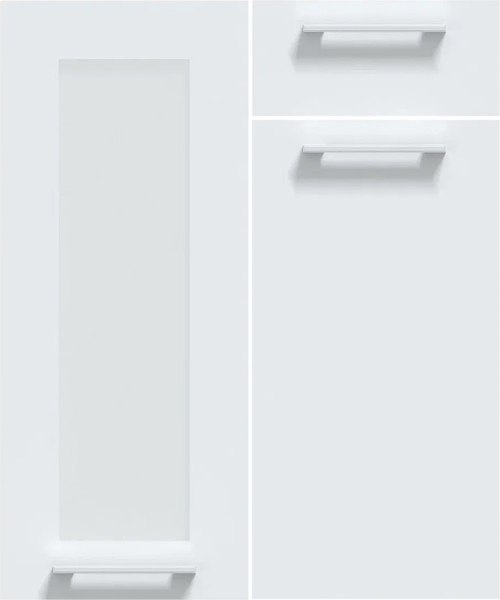 Кухонный гарнитур Интерлиния Мила Gloss 3.6-ПМ1