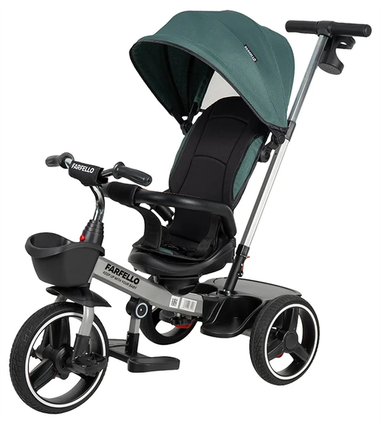Трехколесный велосипед с ручкой Farfello 6588-A - фото