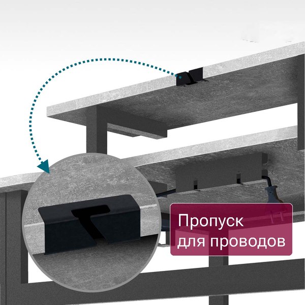 Компьютерный стол Millwood Каир угловой 160х120х93.05