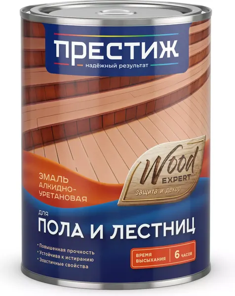 Эмаль ПРЕСТИЖ Алкидно-уретановая для пола и лестниц - фото