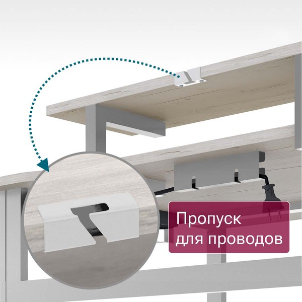 Компьютерный стол Millwood Каир угловой 160х120х93.05