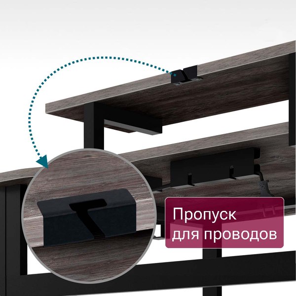 Компьютерный стол Millwood Каир угловой 160х120х93.05