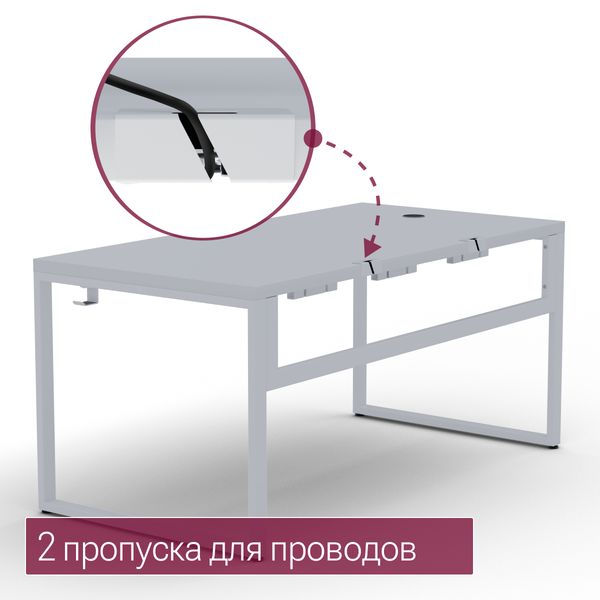 Компьютерный стол Millwood Каир смарт 140х80х74.2