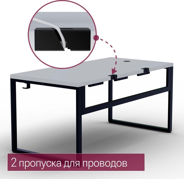 Компьютерный стол Millwood Каир смарт 140х80х74.2