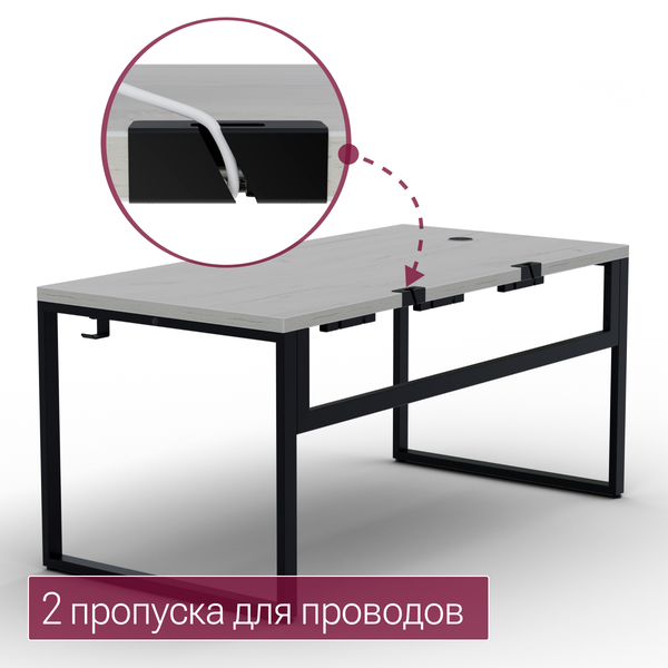 Компьютерный стол Millwood Каир Смарт 140х80х74.2