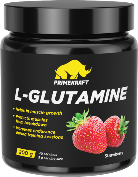 L-глютамин Prime Kraft Фруктово-ягодный - фото