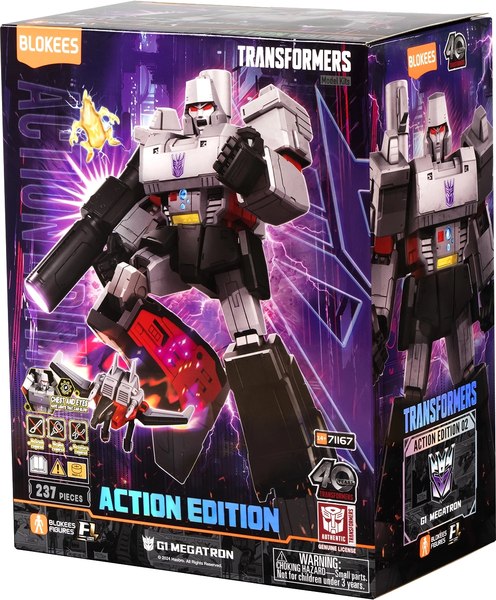 Конструктор Blokees Трансформеры. Action Edition. Мегатрон / 67335 - фото