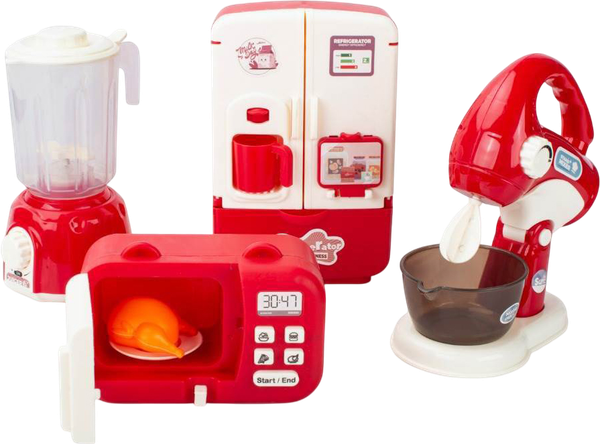 Комплект бытовой техники игрушечный Labalu 4 в 1 - фото