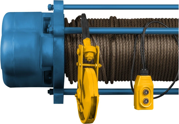 Лебедка электрическая Gearsen KCD-1000 / GKCD 1000-100-380 (1000кг, 100м)