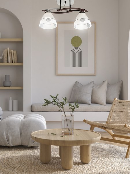 Потолочный светильник Aitin-Pro НПБ 02-2x60-101 / 1454/2