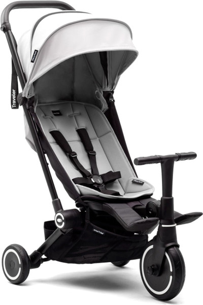 Трехколесный велосипед с ручкой Smart Trike Traveler. Everest White / 5900802 - фото