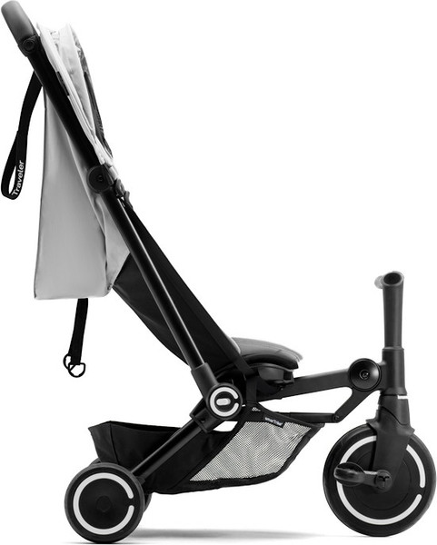 Трехколесный велосипед с ручкой Smart Trike Traveler. Everest White / 5900802