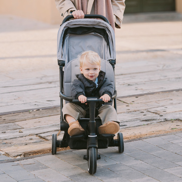 Трехколесный велосипед с ручкой Smart Trike Traveler. Midnight Blue / 5900804
