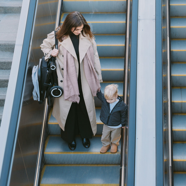 Трехколесный велосипед с ручкой Smart Trike Traveler. Midnight Blue / 5900804