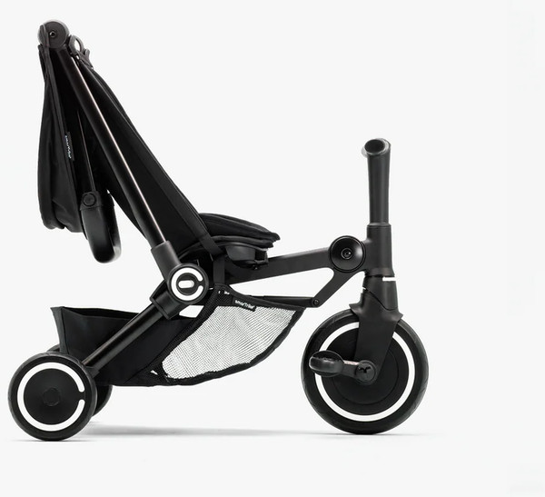 Трехколесный велосипед с ручкой Smart Trike Traveler. Onyx black / 5900800