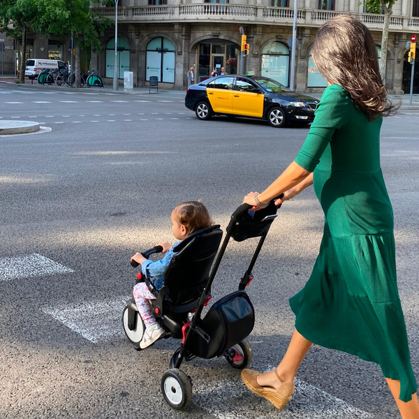 Трехколесный велосипед с ручкой Smart Trike STR7 Urban / 5501100