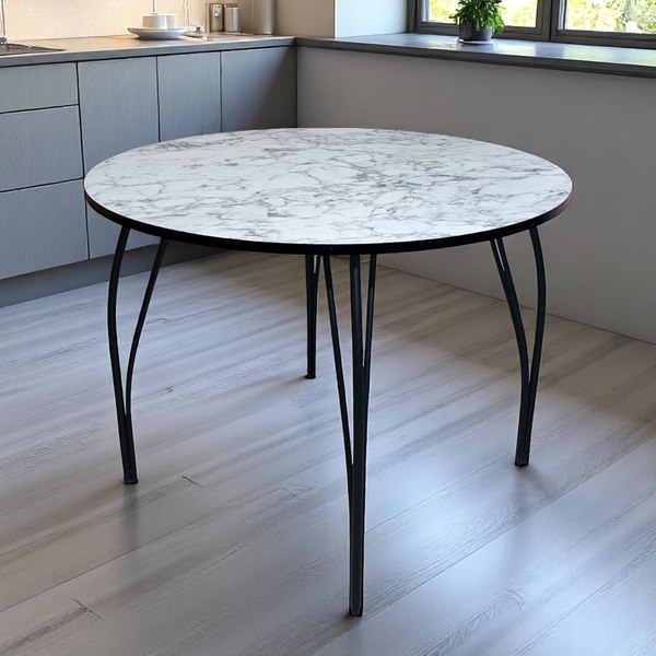 Обеденный стол Arvento Флок круглый D900