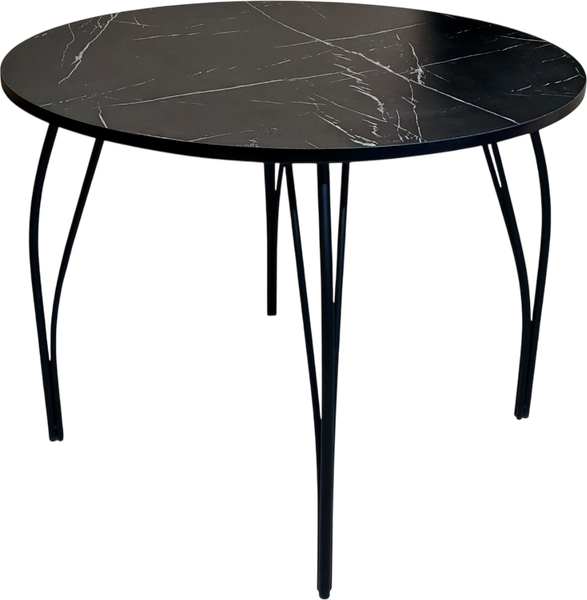 Обеденный стол Arvento Флок круглый D900 - фото