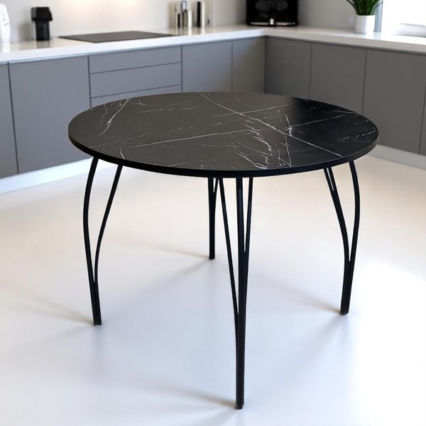 Обеденный стол Arvento Флок круглый D900