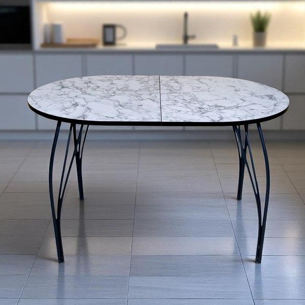 Обеденный стол Arvento Флок 2 раздвижной овал 110-140х70