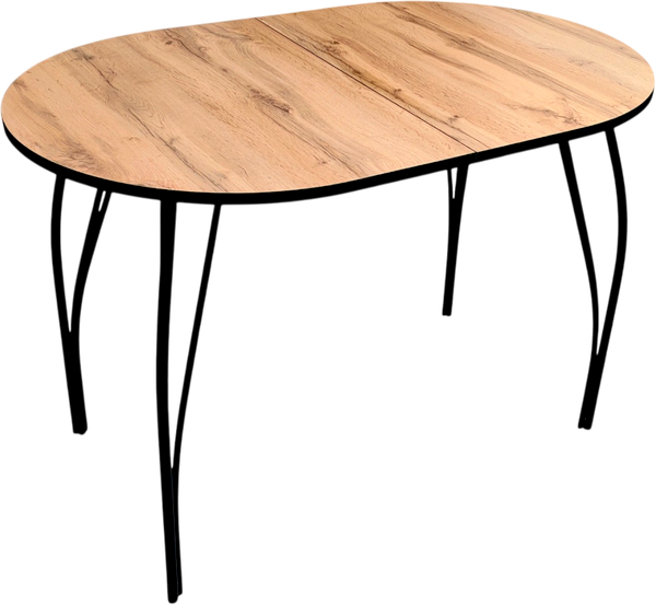 Обеденный стол Arvento Флок 2 раздвижной овал 110-140х70 - фото