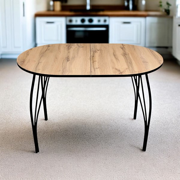 Обеденный стол Arvento Флок 2 раздвижной овал 110-140х70